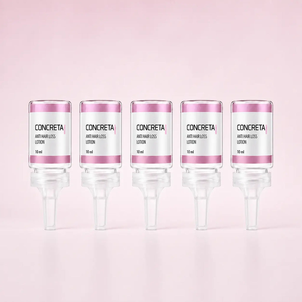 Concreta hair loss ampoules - 5 ampoules main product image