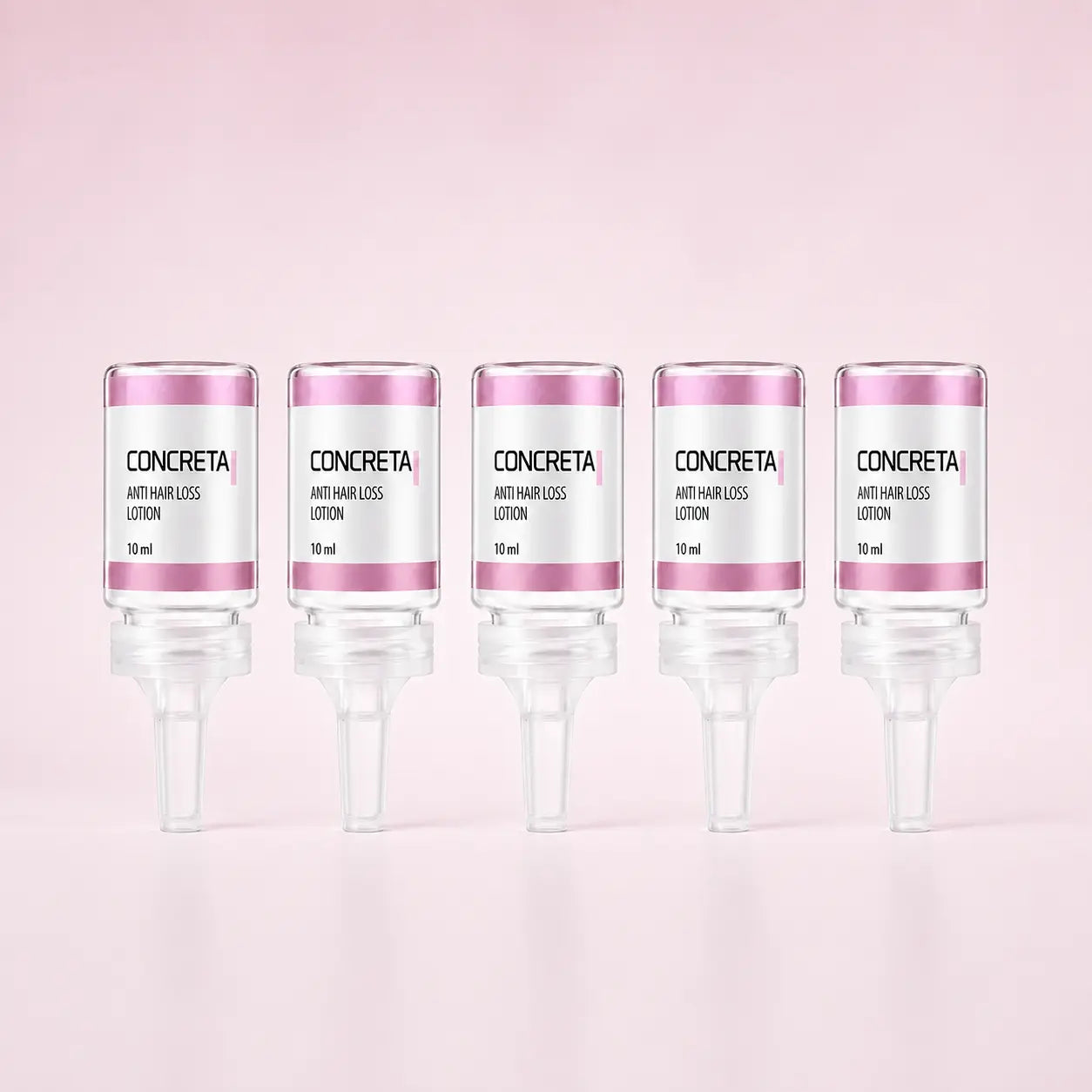 Concreta hair loss ampoules - 5 ampoules main product image